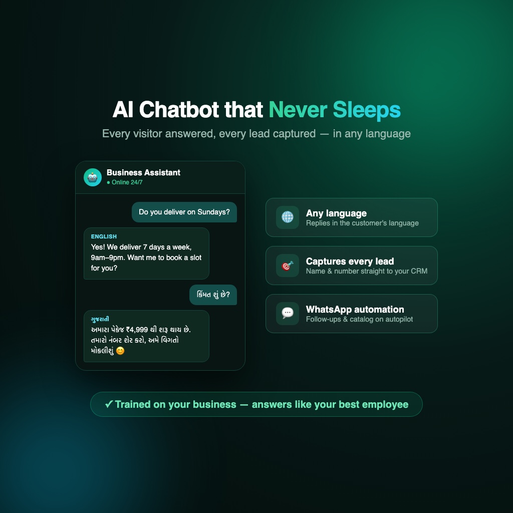 AI Chatbot & WhatsApp Automation